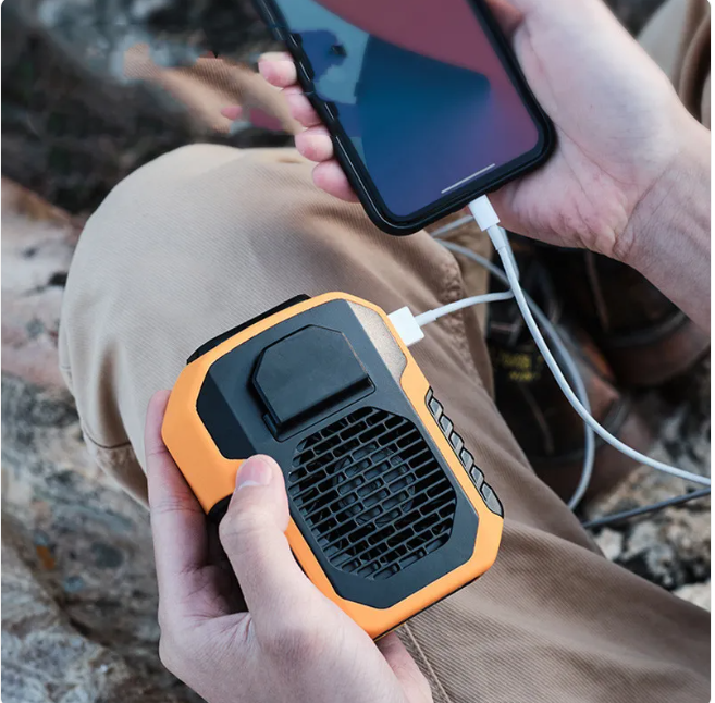 Portable Charging Waist Clip Fan